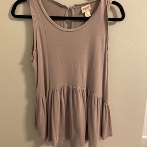 mossimo tan tank tunic